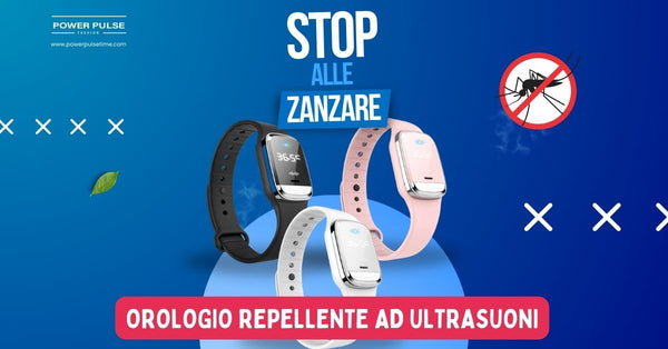 allontana le zanzare grazie all'orologio repellente