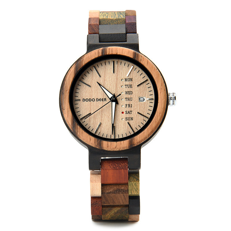 Orologio Coppia di Legno