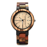 Orologio Coppia di Legno